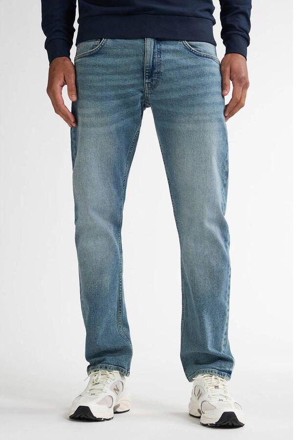 Petrol Industries Straight jeans met optisch tweedelige achterzak