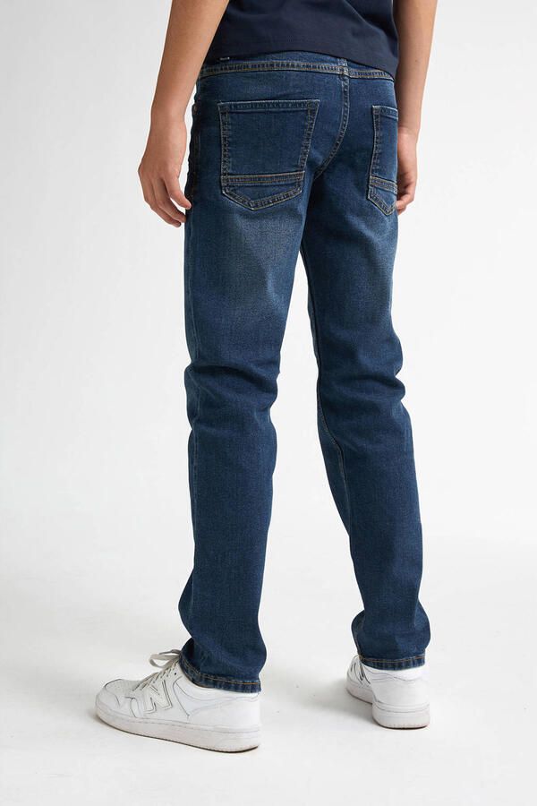 Petrol Industries Straight jeans met stone washed look