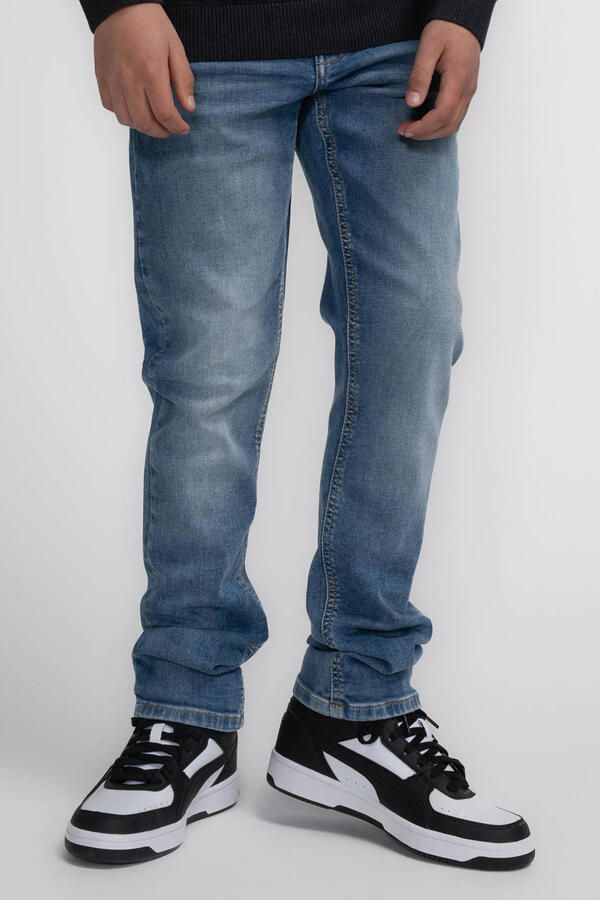 Petrol Industries Straight jeans met stone washed look