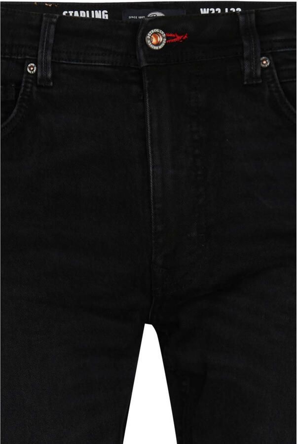 Petrol Industries straight leg jeans Starling black stone