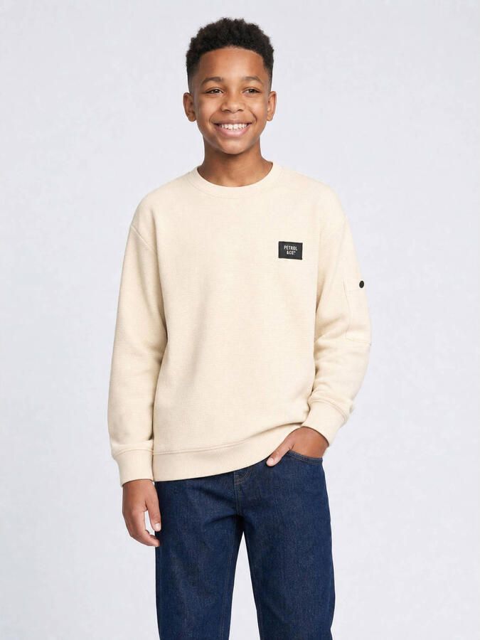 Petrol Industries sweater crème