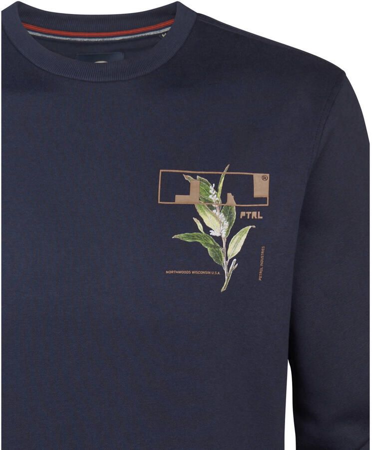 Petrol Industries sweater donkerblauw - Foto 2