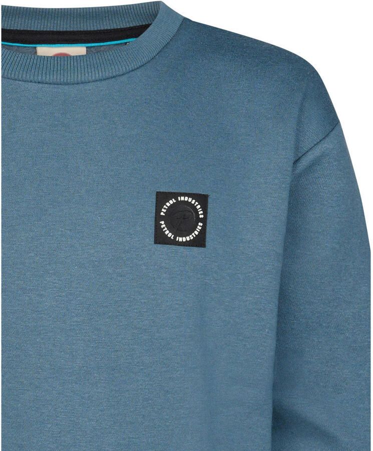 Petrol Industries sweater met logo blauw - Foto 2