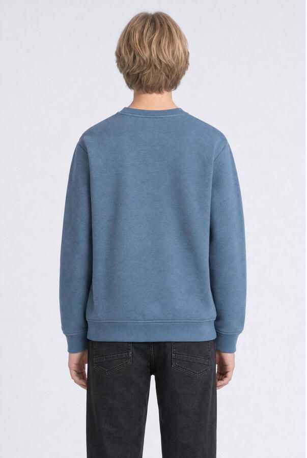 Petrol Industries sweater met logo blauw - Foto 3