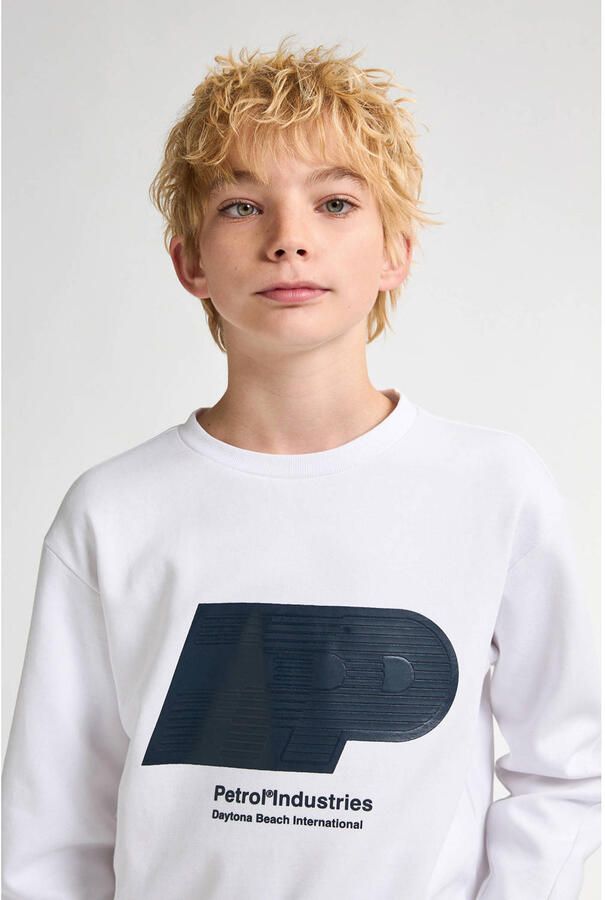 Petrol Industries sweater wit - Foto 3
