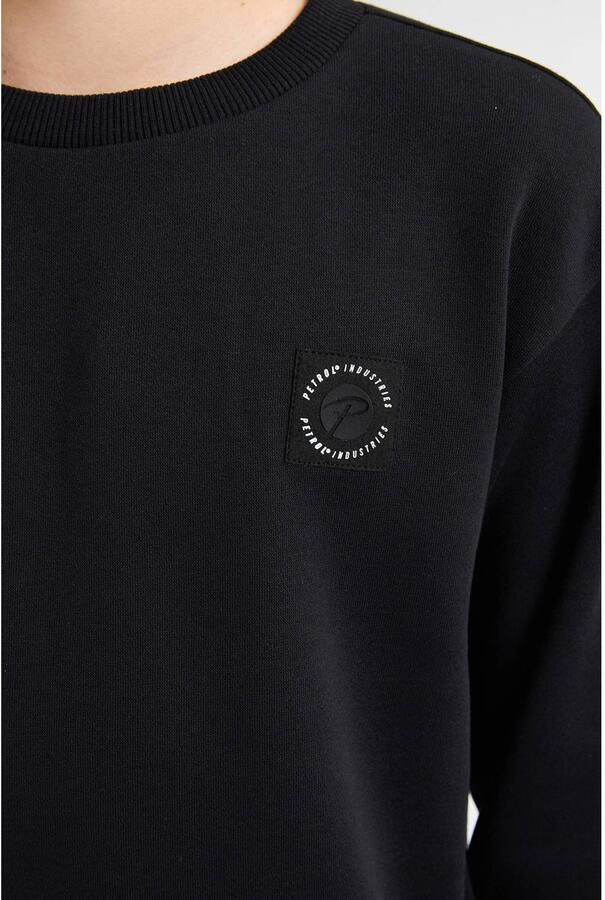 Petrol Industries sweater zwart