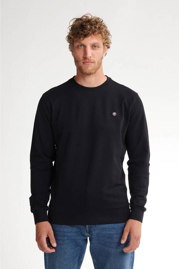 Petrol Industries Sweatshirt met geborduurd logo