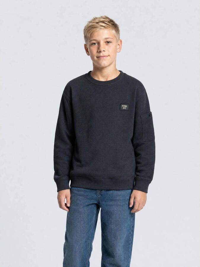 Petrol Industries sweater zwart