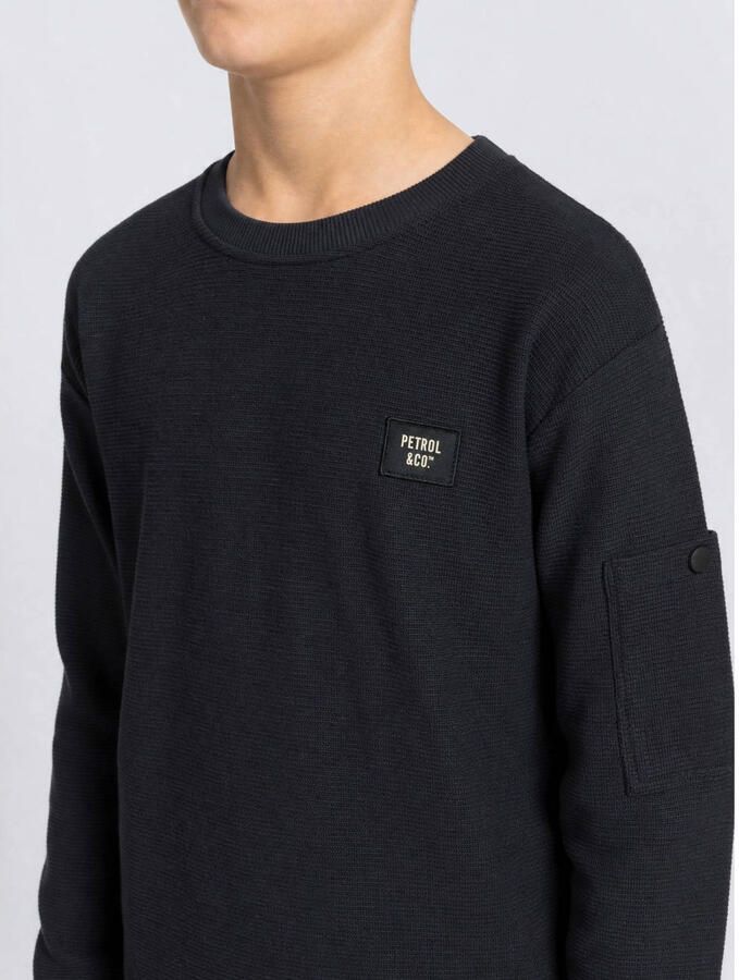 Petrol Industries sweater zwart - Foto 2