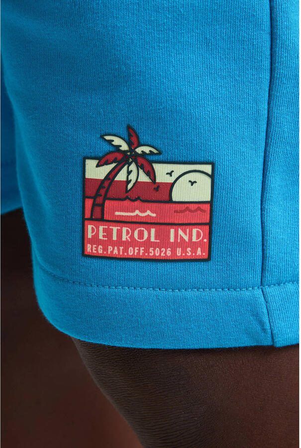Petrol Industries sweatshort blauw - Foto 3