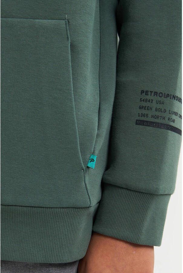 Petrol Industries sweatvest donkergroen - Foto 3