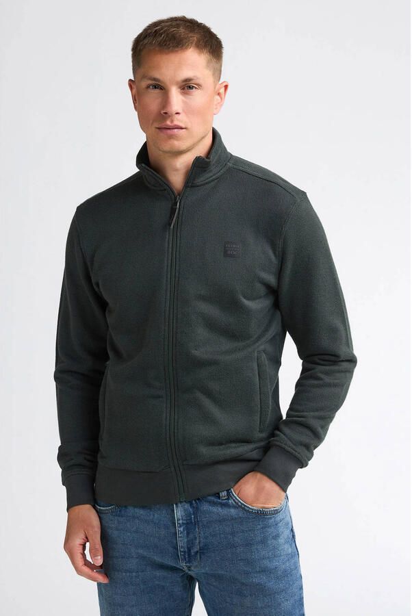 Petrol Industries sweatvest groen