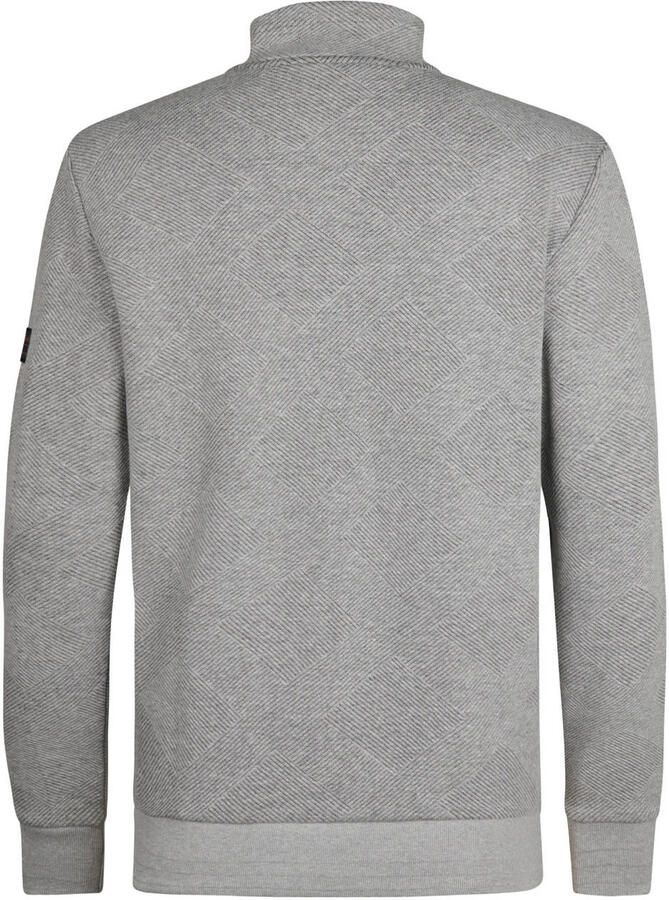 Petrol Industries sweatvest lichtgrijs