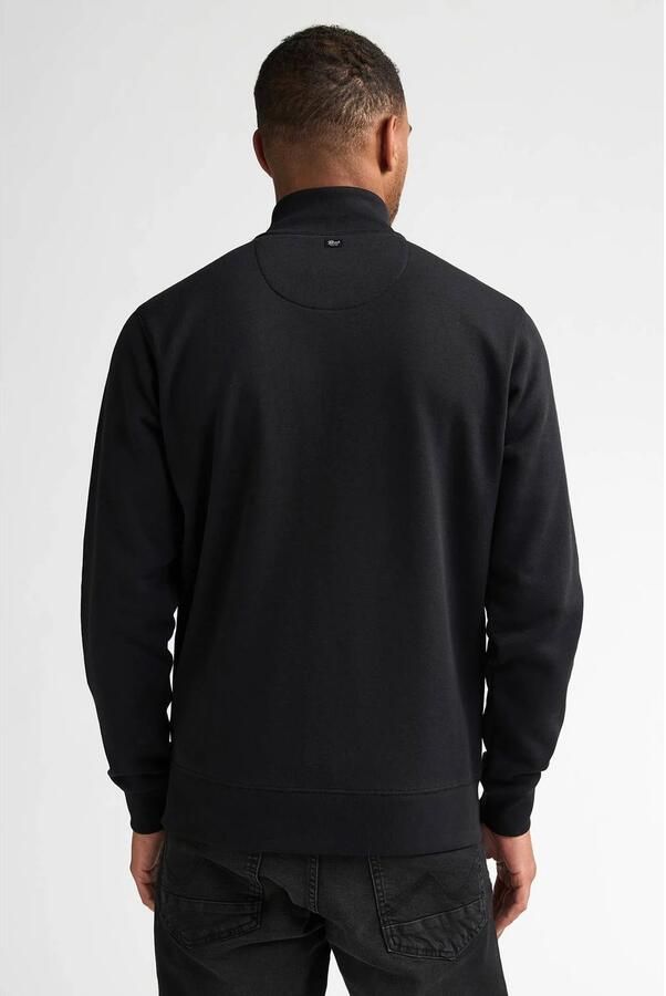 Petrol Industries sweatvest met logo antraciet - Foto 3