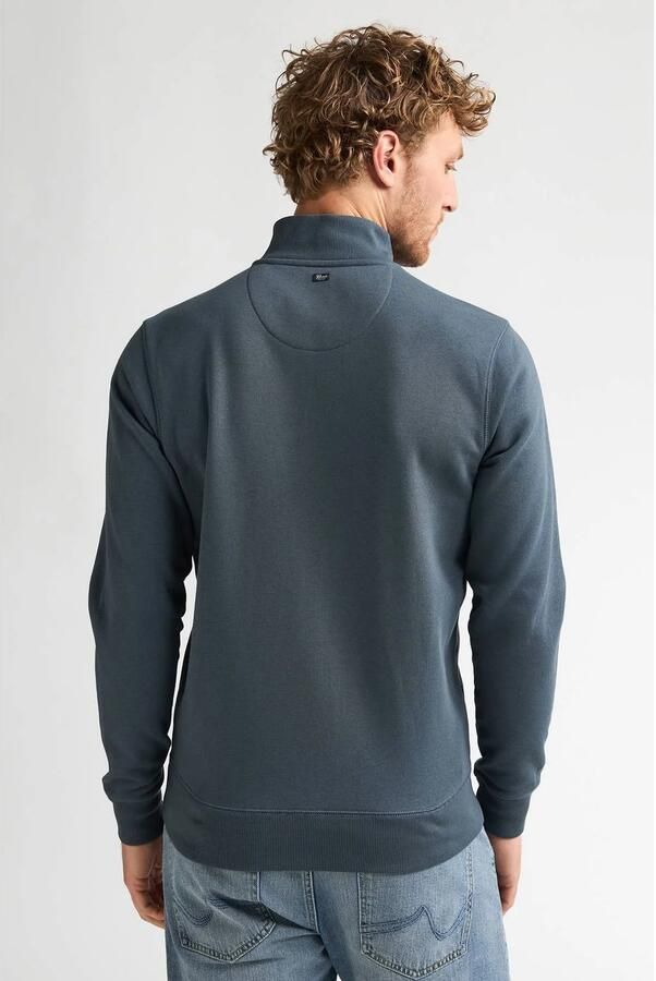 Petrol Industries sweatvest met logo storm blue - Foto 2