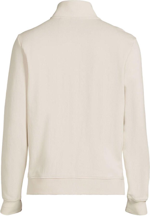 Petrol Industries sweatvest met textuur ecru - Foto 2