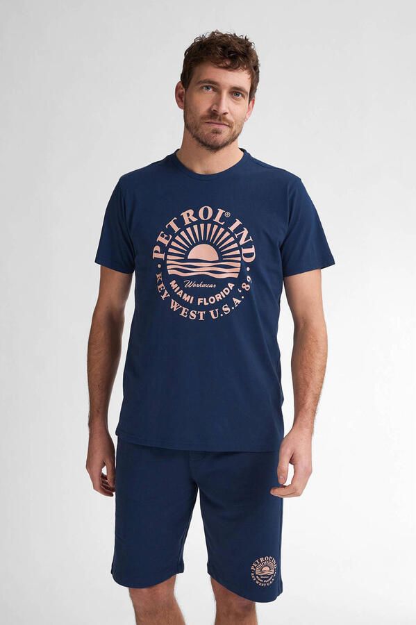Petrol Industries T-shirt blauw - Foto 3