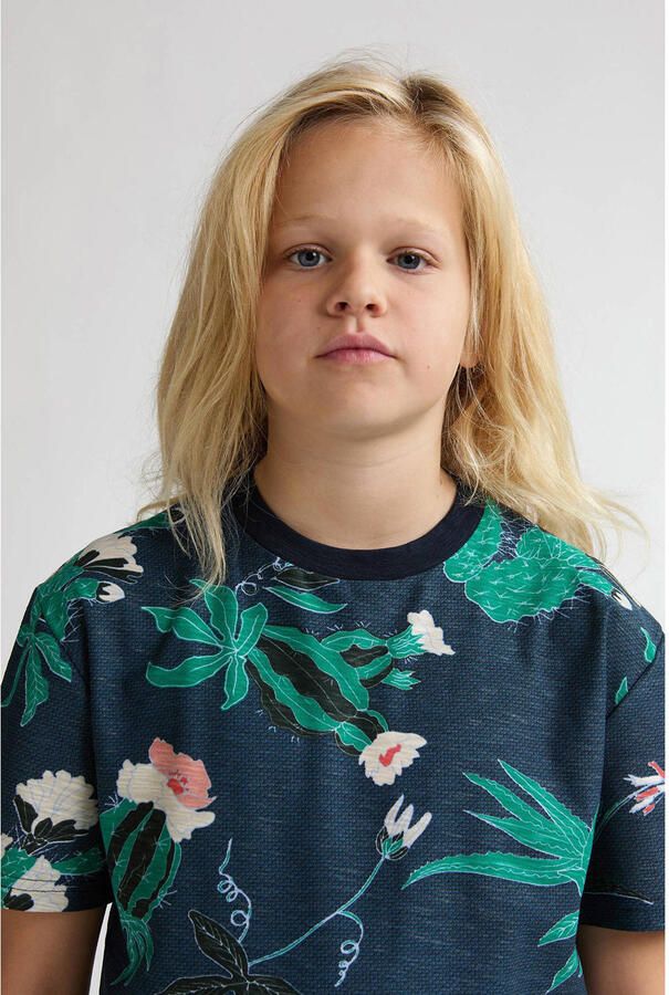 Petrol Industries T-shirt donkerblauw