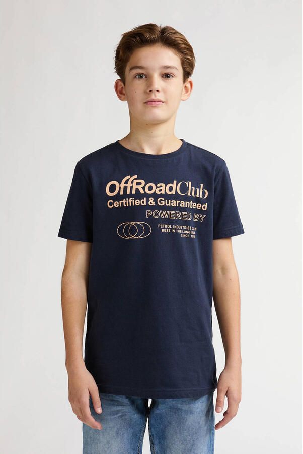 Petrol Industries T-shirt donkerblauw