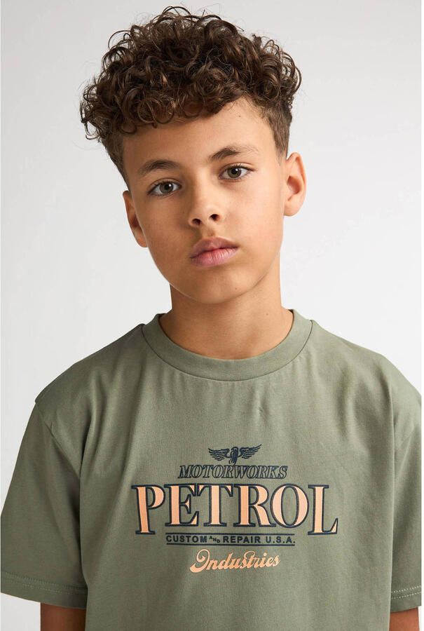 Petrol Industries T-shirt groen