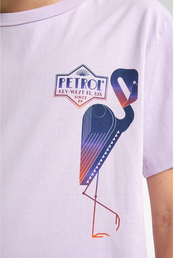 Petrol Industries T-shirt lichtroze - Foto 2