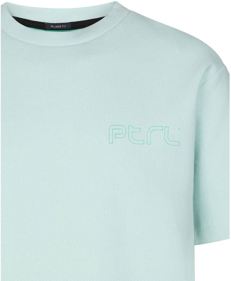 Petrol Industries T-shirt met backprint mintgroen - Foto 2