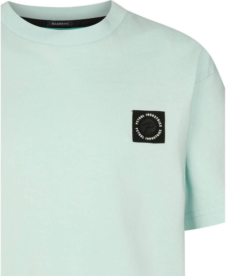 Petrol Industries T-shirt met backprint mintgroen - Foto 2