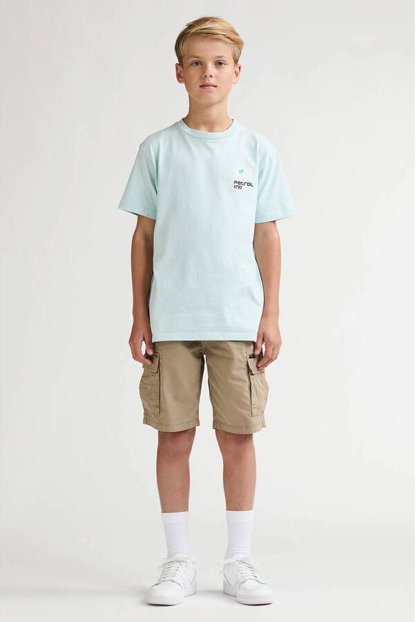Petrol Industries T-shirt met backprint mintgroen - Foto 2