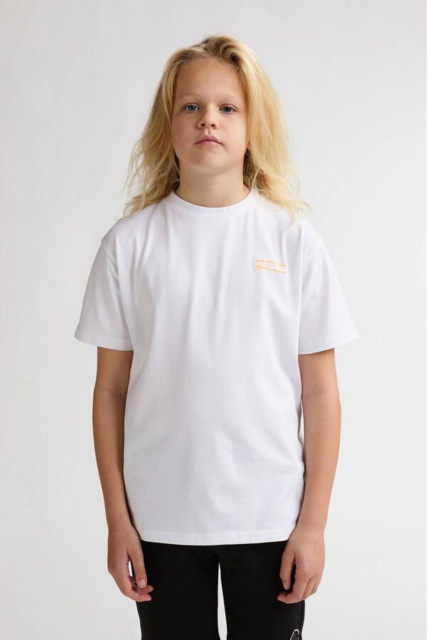 Petrol Industries T-shirt met backprint wit