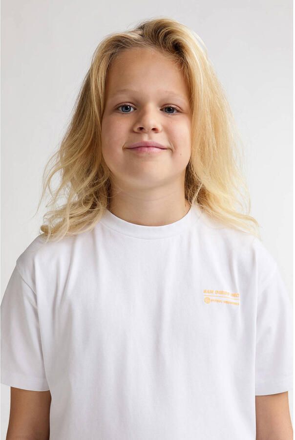 Petrol Industries T-shirt met backprint wit - Foto 2
