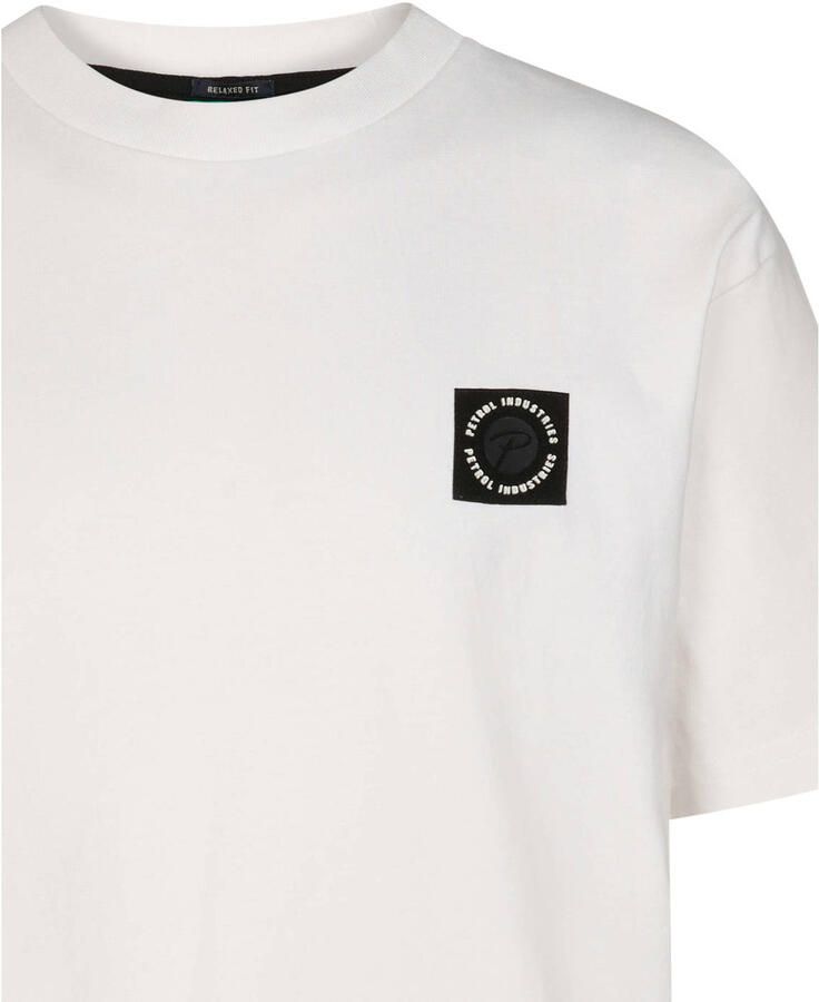 Petrol Industries T-shirt met backprint wit - Foto 2