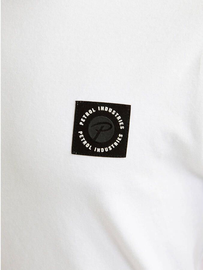 Petrol Industries T-shirt met backprint wit - Foto 3