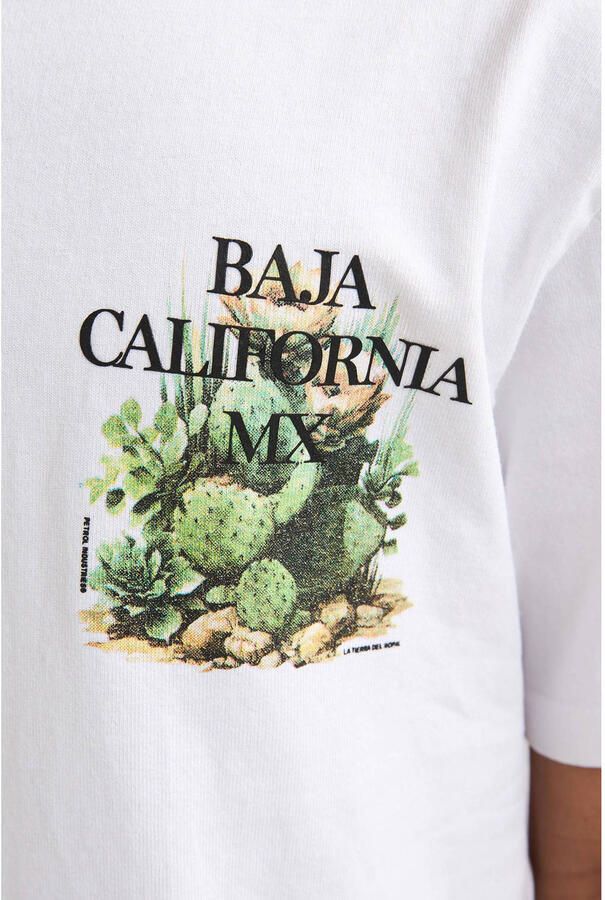 Petrol Industries T-shirt met backprint wit - Foto 2