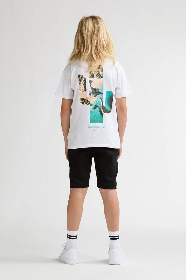 Petrol Industries T-shirt met backprint wit - Foto 3