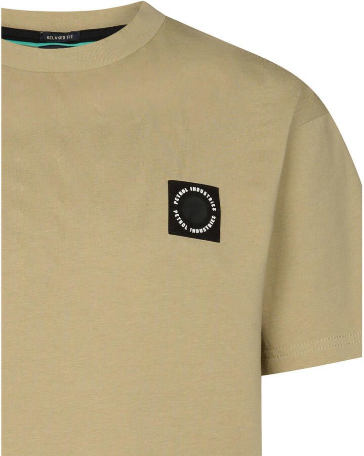 Petrol Industries T-shirt met backprint zand - Foto 2