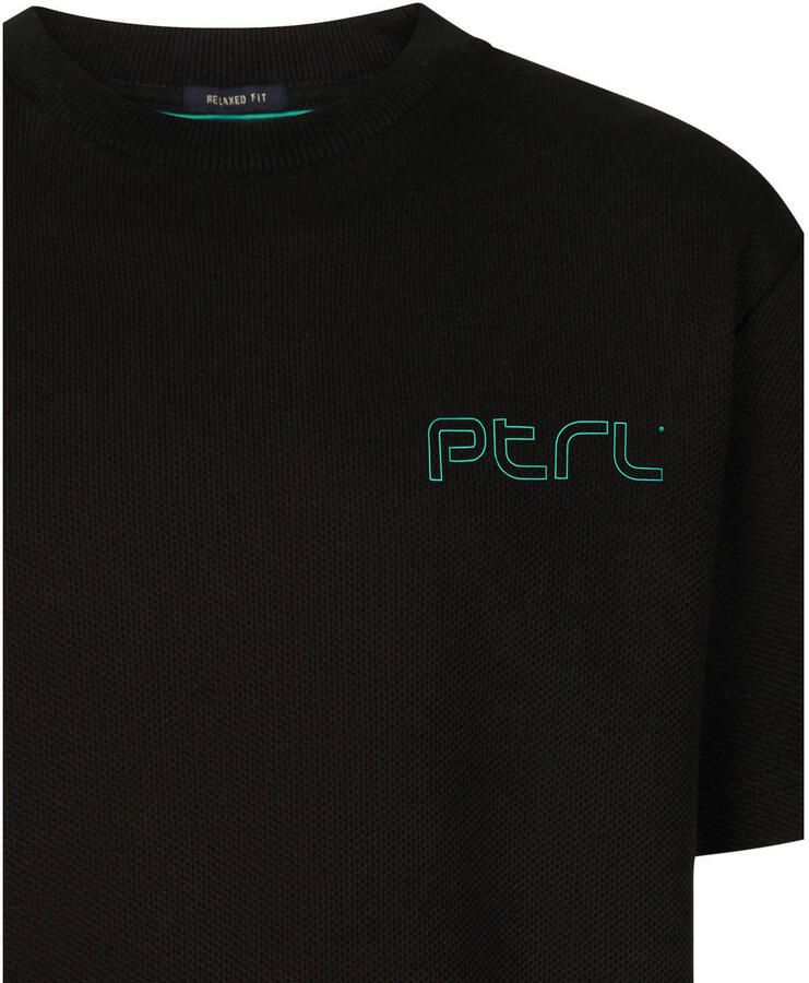 Petrol Industries T-shirt met backprint zwart - Foto 2