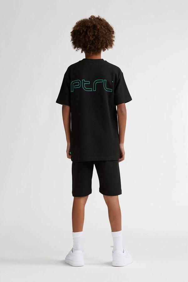 Petrol Industries T-shirt met backprint zwart - Foto 3