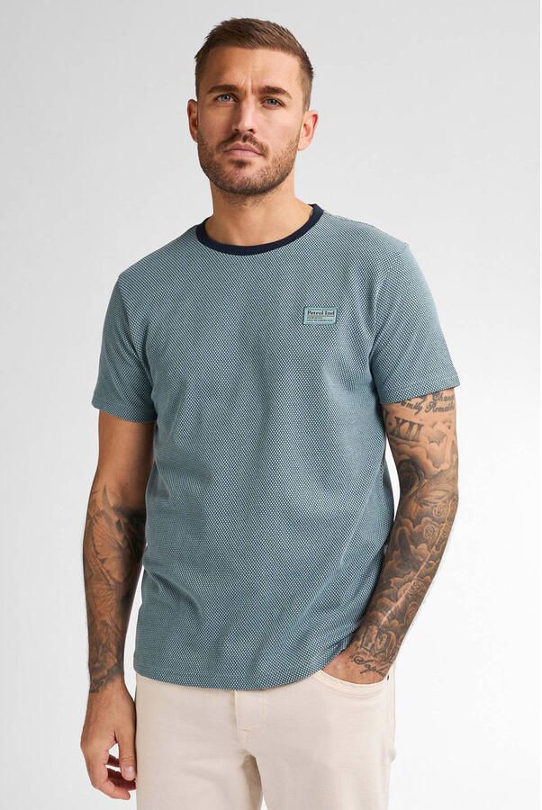 Petrol Industries T-shirt T-Shirt Tealcrest Ocean Blauw - Foto 3