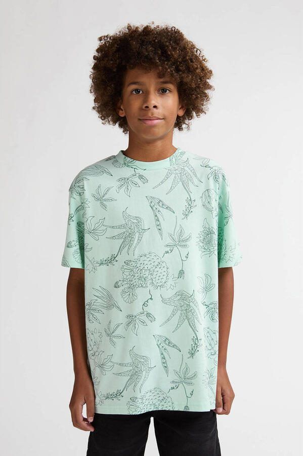 Petrol Industries T-shirt mintgroen