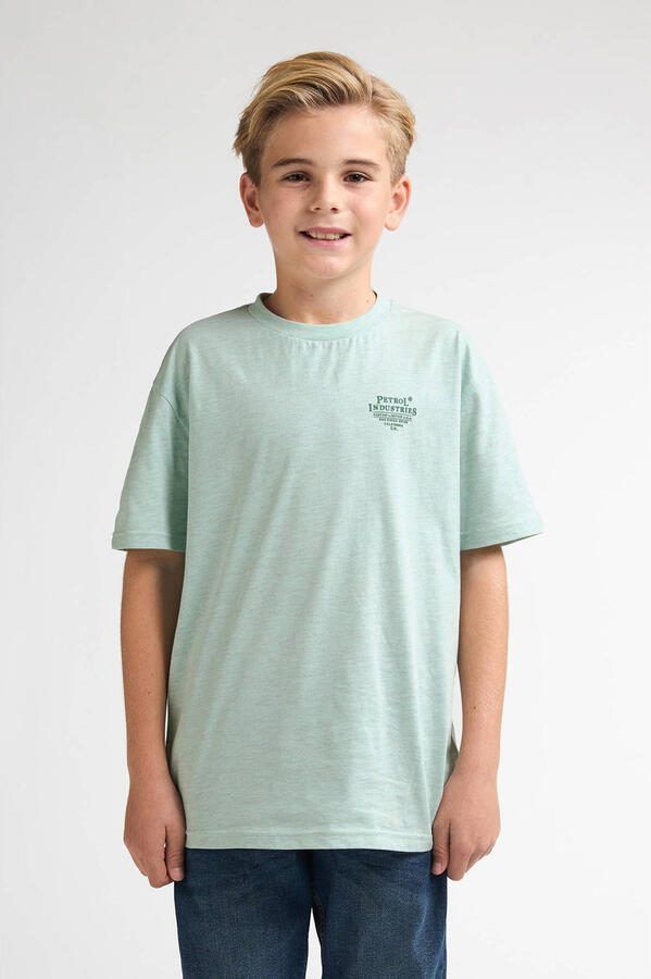 Petrol Industries T-shirt mintgroen