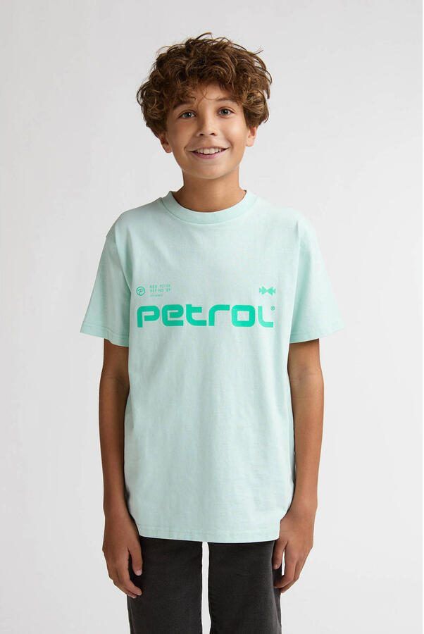Petrol Industries T-shirt mintgroen