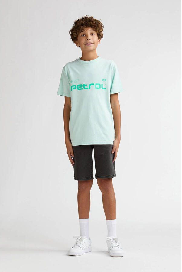 Petrol Industries T-shirt mintgroen - Foto 3