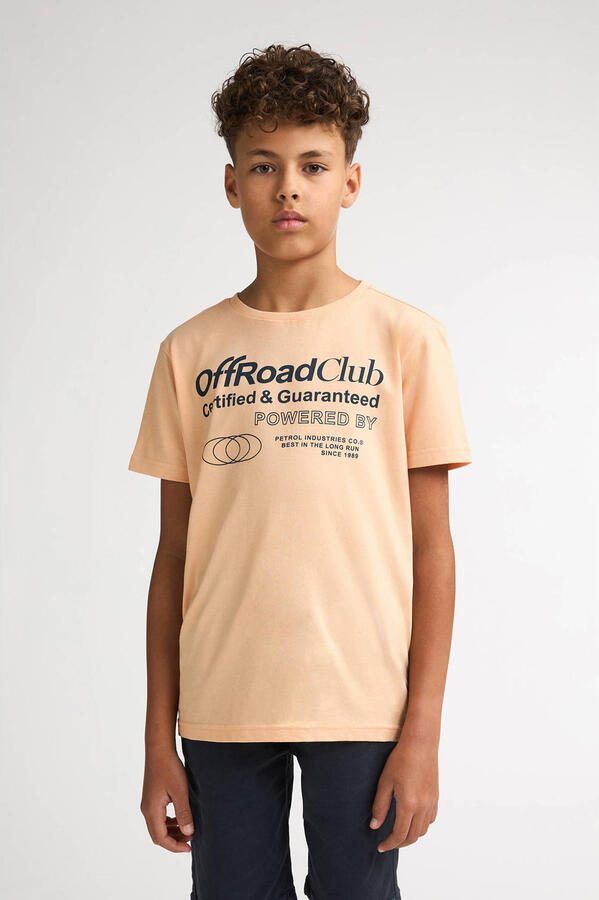 Petrol Industries T-shirt oranje