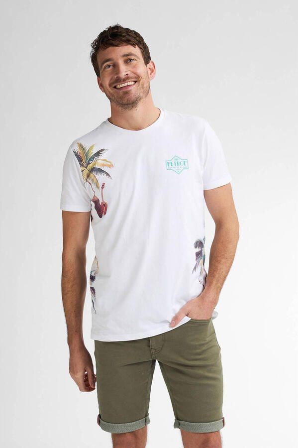 Petrol Industries T-shirt T-Shirt Islandcrest Print Wit - Foto 3