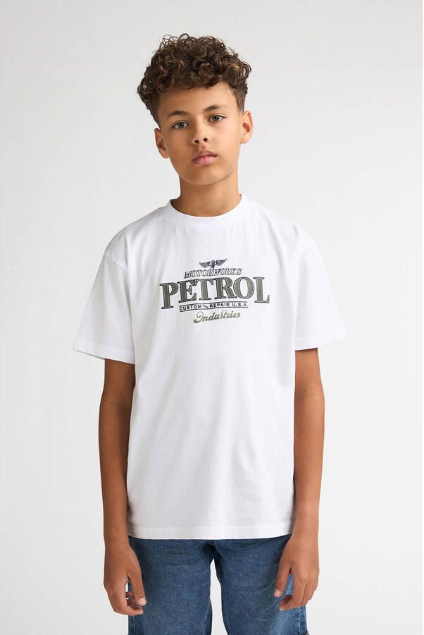 Petrol Industries T-shirt wit