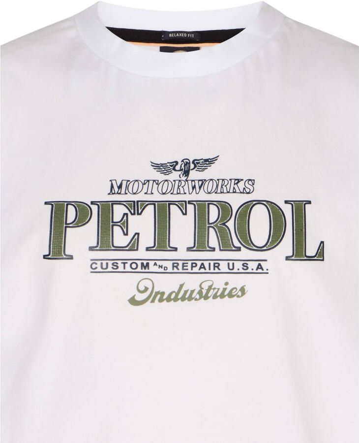 Petrol Industries T-shirt wit - Foto 2