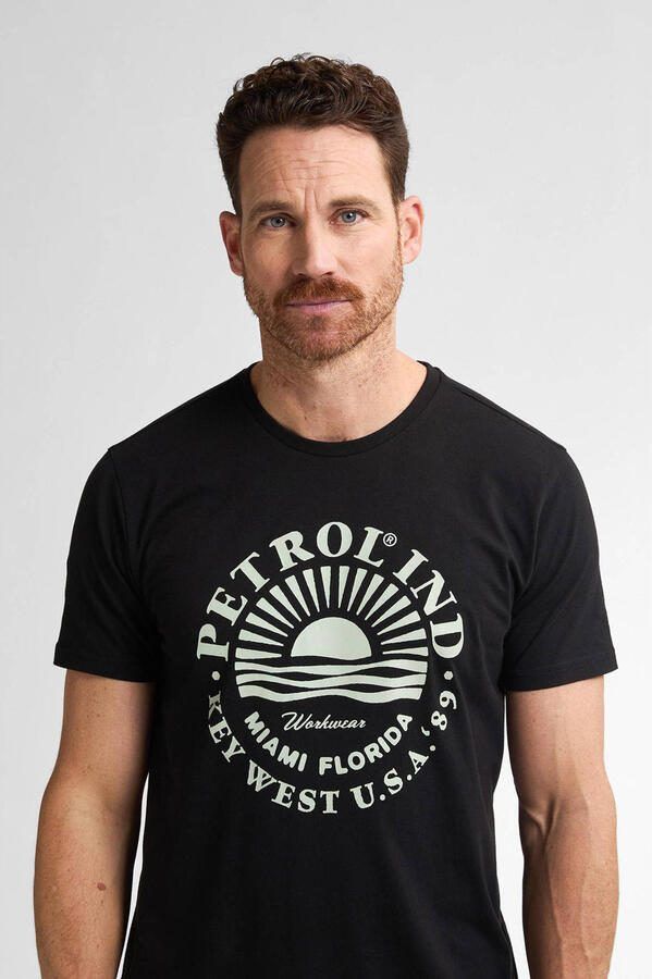 Petrol Industries T-shirt zwart - Foto 3