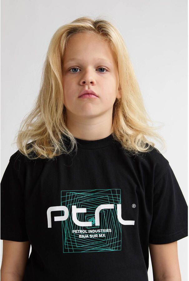 Petrol Industries T-shirt zwart