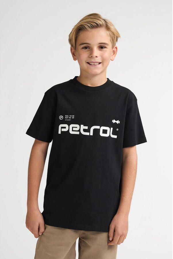 Petrol Industries T-shirt zwart