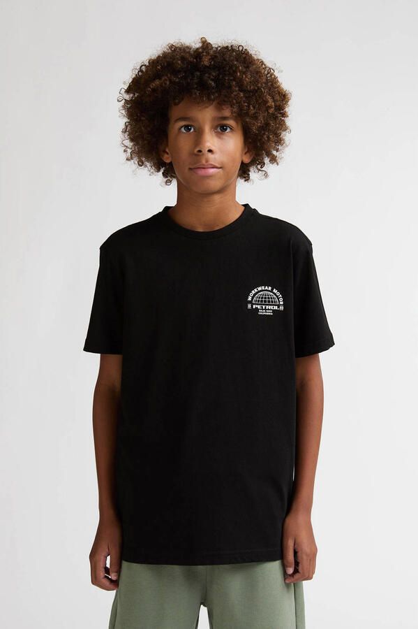 Petrol Industries T-shirt zwart